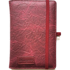 Блокнот на гумці "Bourgeois" А6/160 шкірзам Тв.обкл. /N9742/ вн.бл.70г, # (1/60)