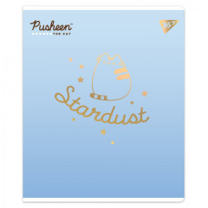 Зошит уч. "YES" 12арк.# /767493/ "Goldstar Pusheen" Софт тач, фольга золото (10/250)