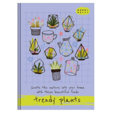 Блокнот А5/176арк "Рюкзачок" /ТП-2/ "TRENDY PLANTS" # тв/лам. обкл., 60г/м2, мікс (1/12) Блокнот А5/176арк "Рюкзачок" /ТП-2/ "TRENDY PLANTS" # тв/лам. обкл., 60г/м2, мікс (1/12)