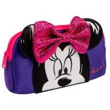 Пенал м'який "YES" /533006/ TO-01  "Minnie Mouse", фіолетовий (1/100)